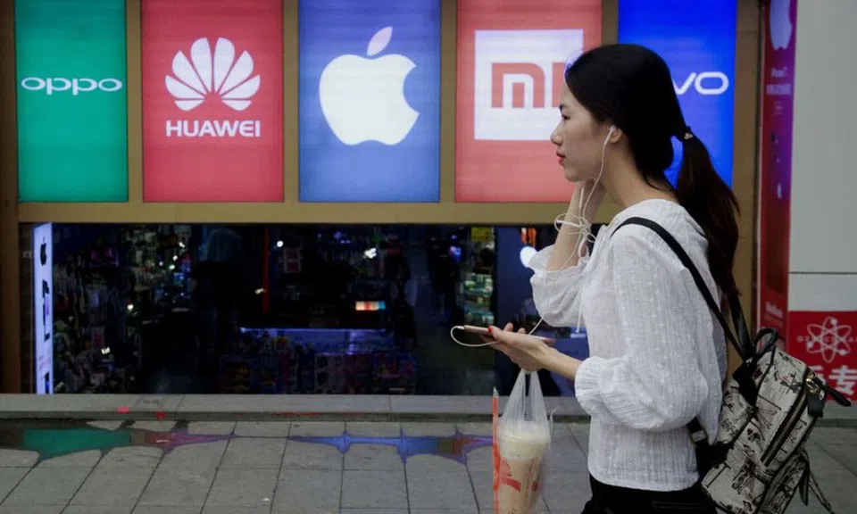 Thị trường smartphone tại Trung Quốc giảm thấp nhất trong 10 năm