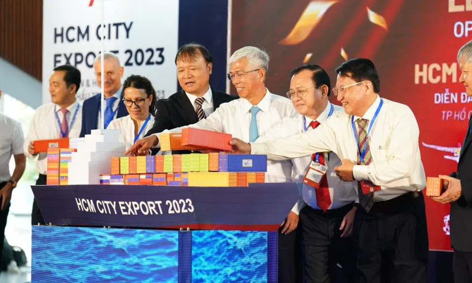 Khai mạc Diễn đàn hội chợ hàng xuất khẩu lớn nhất TP HCM năm 2023